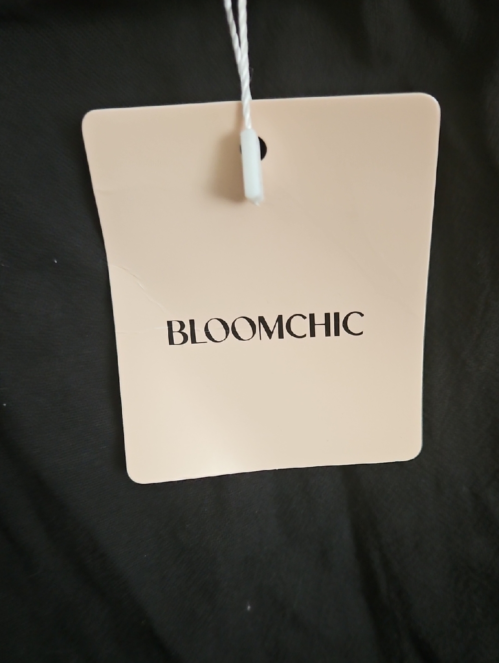 BloomChic Black Maxi Dress with Adjustable Buckle Straps - Picture 3 of 3